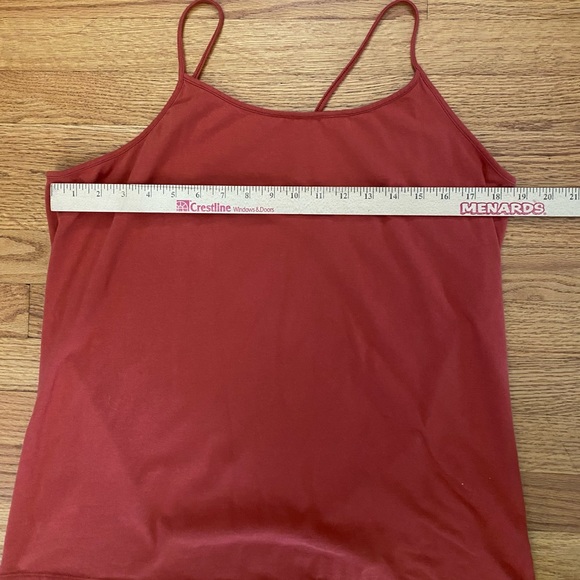 Time and Tru Tank Top Women’s XXXL (3X) (22) Red - Spiced Cider Casual wear - Picture 5 of 6